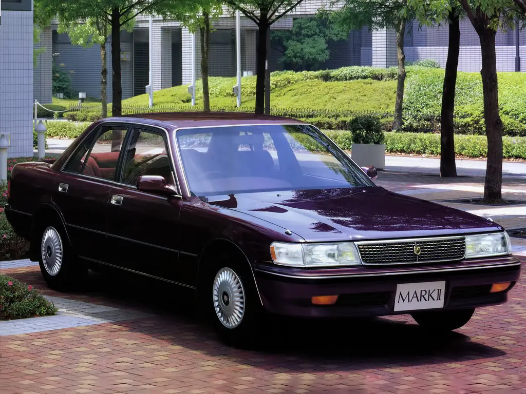 Toyota Mark II (GX81, JZX81, MX83, SX80, LX80, LX80Q) 6 поколение, рестайлинг, седан (08.1990 - 08.1996)